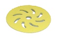 Диск полировальный микрофибра желтая, 80/100 мм