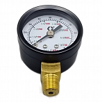 Манометр воздушный, 0 - 7 бар, 1/4" NPT [110436]